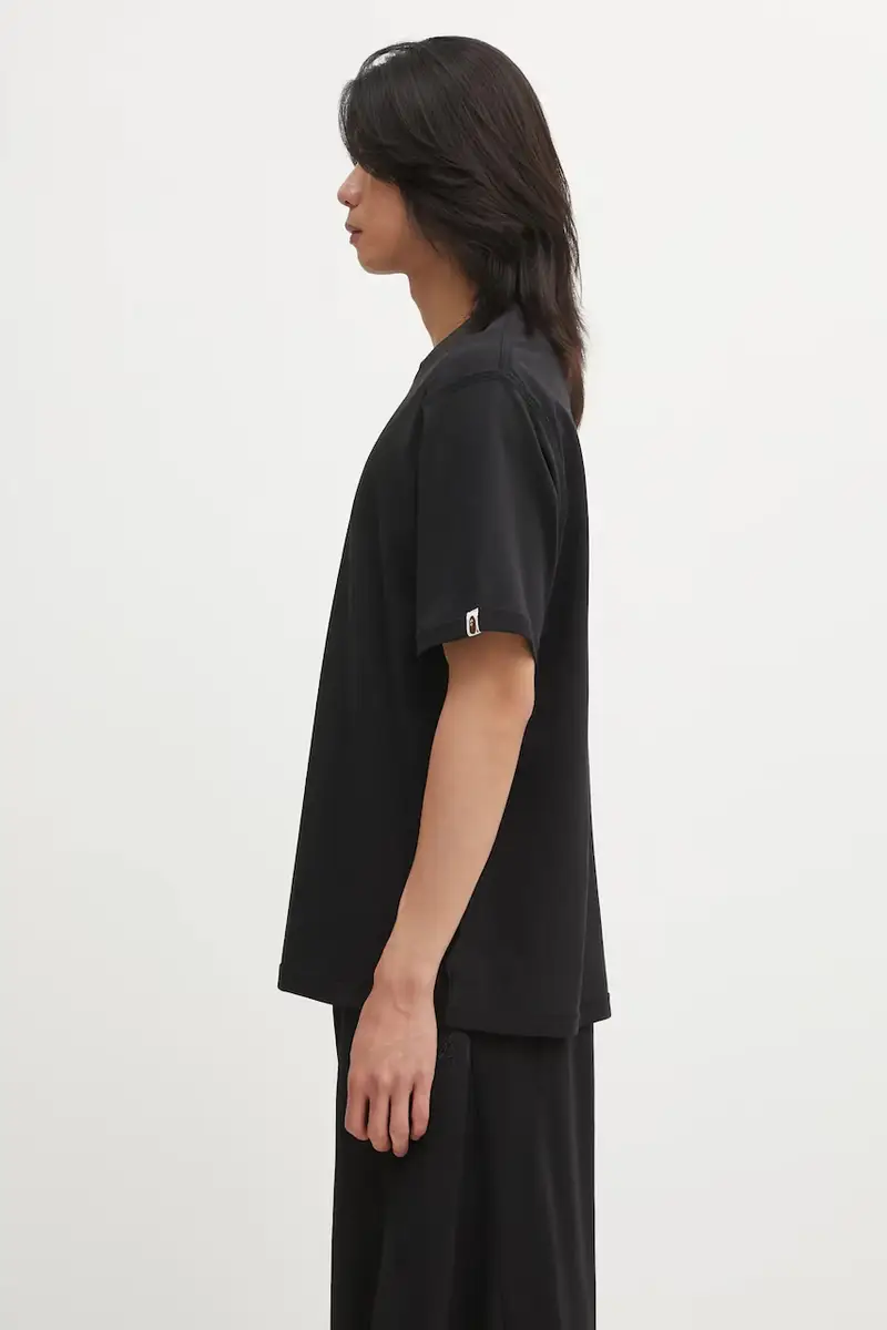 A Bathing Ape T-shirt Uomo Nero 3817001 miniatura 2