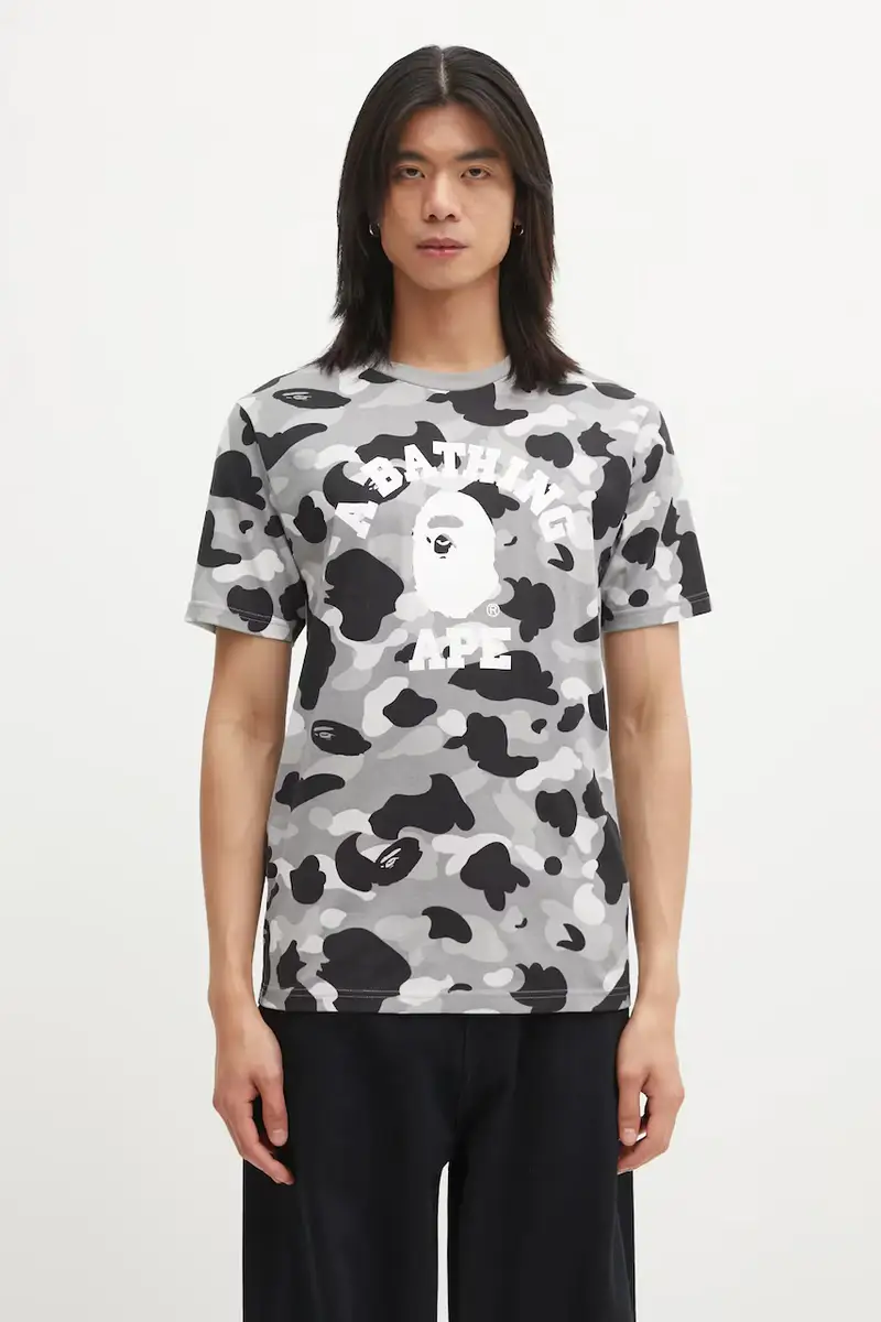 A Bathing Ape T-shirt Uomo Grigio 3570489
