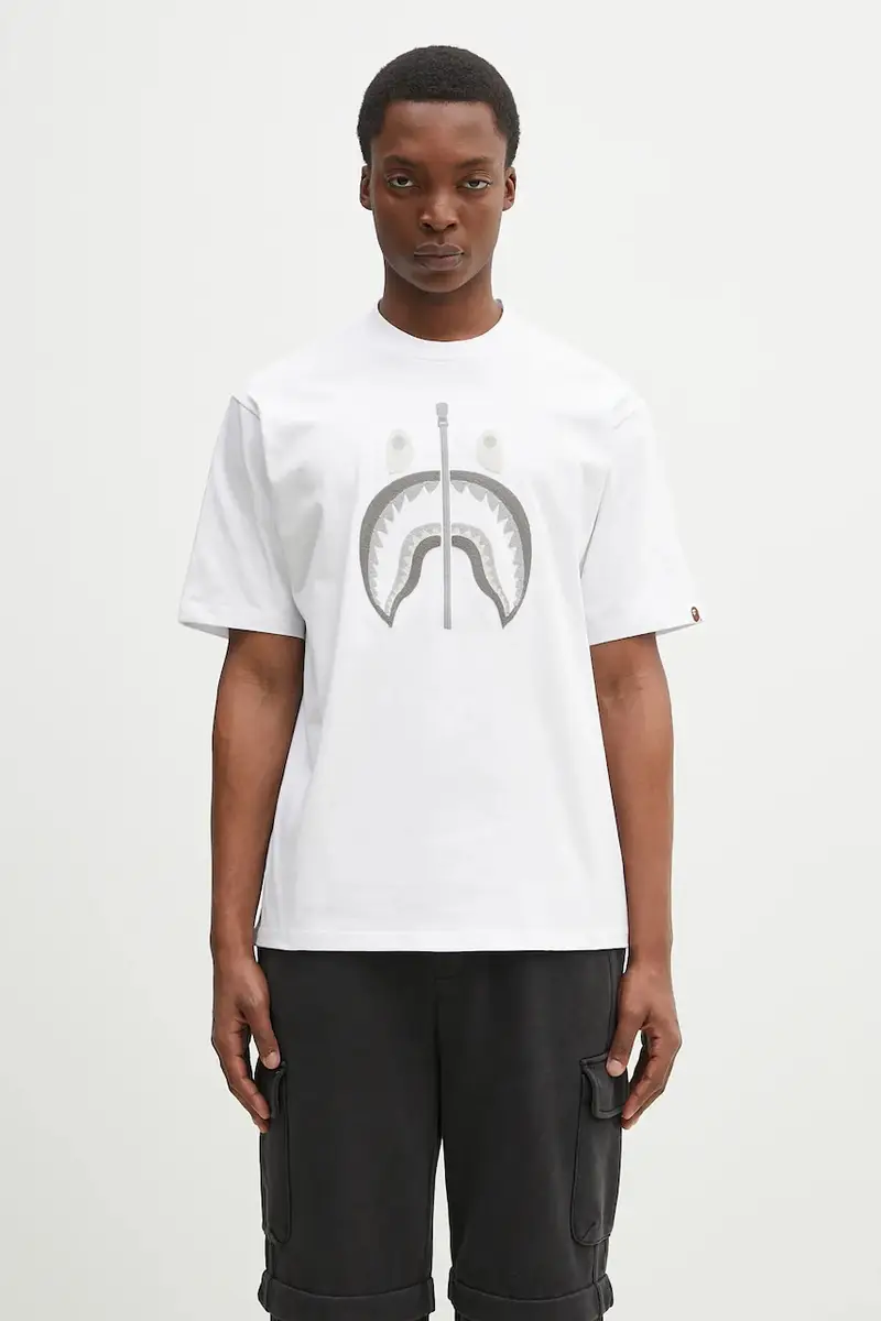 A Bathing Ape T-shirt Uomo Bianco 2244636
