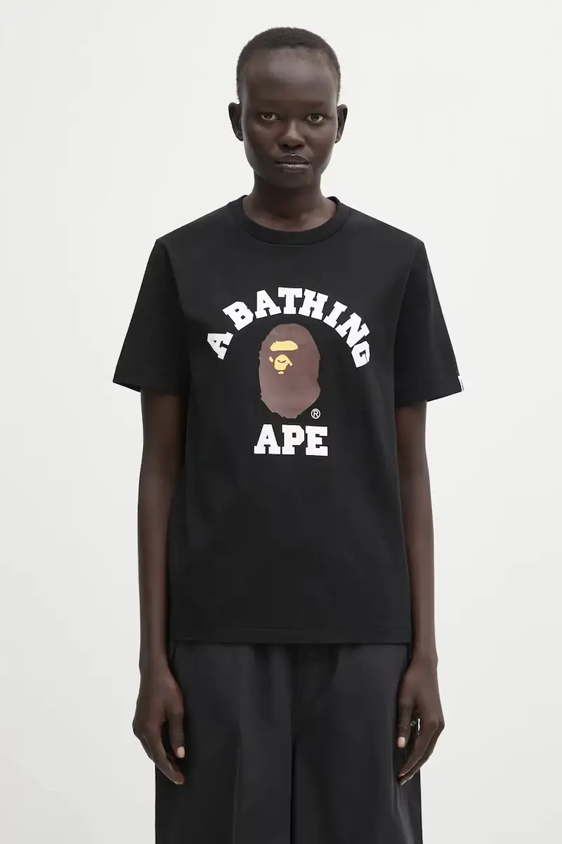 A Bathing Ape T-shirt Donna Nero 3528223