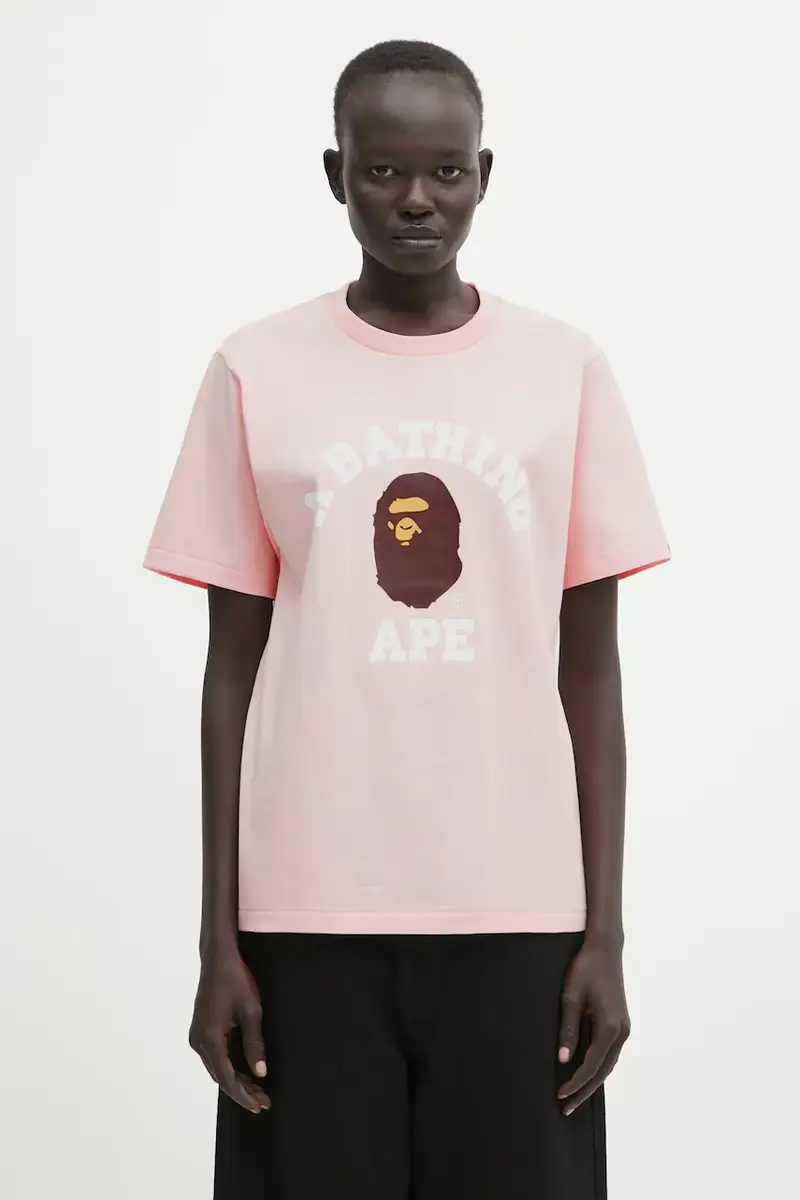 A Bathing Ape T-shirt Donna Rosa 3528237