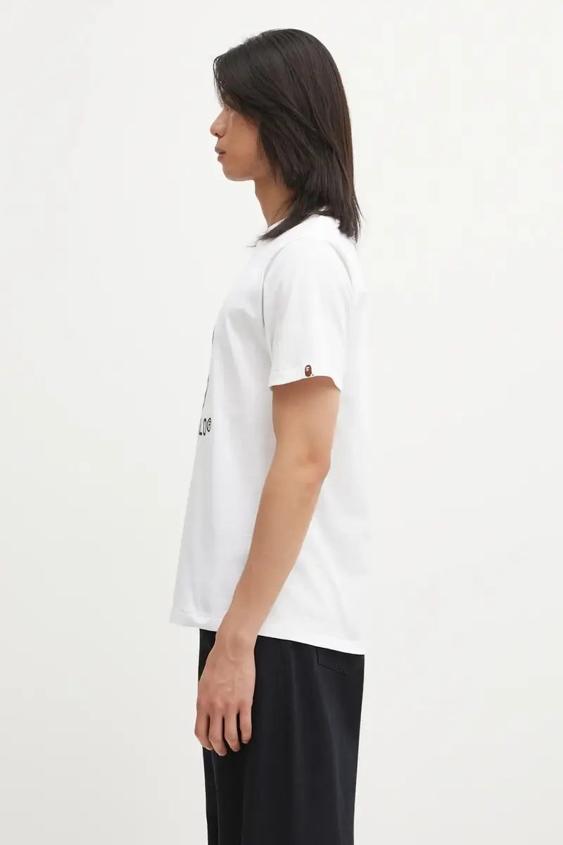 A Bathing Ape T-shirt Uomo Bianco 3570481 miniatura 2