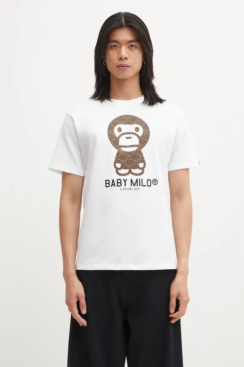 A Bathing Ape T-shirt Uomo Bianco 3570481