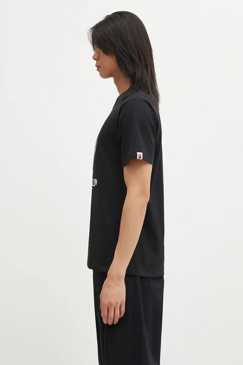 A Bathing Ape T-shirt Uomo Nero 3570517 miniatura 2