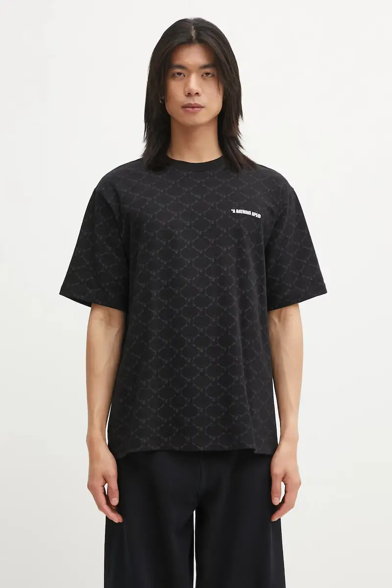 A Bathing Ape T-shirt Uomo Nero 3570518