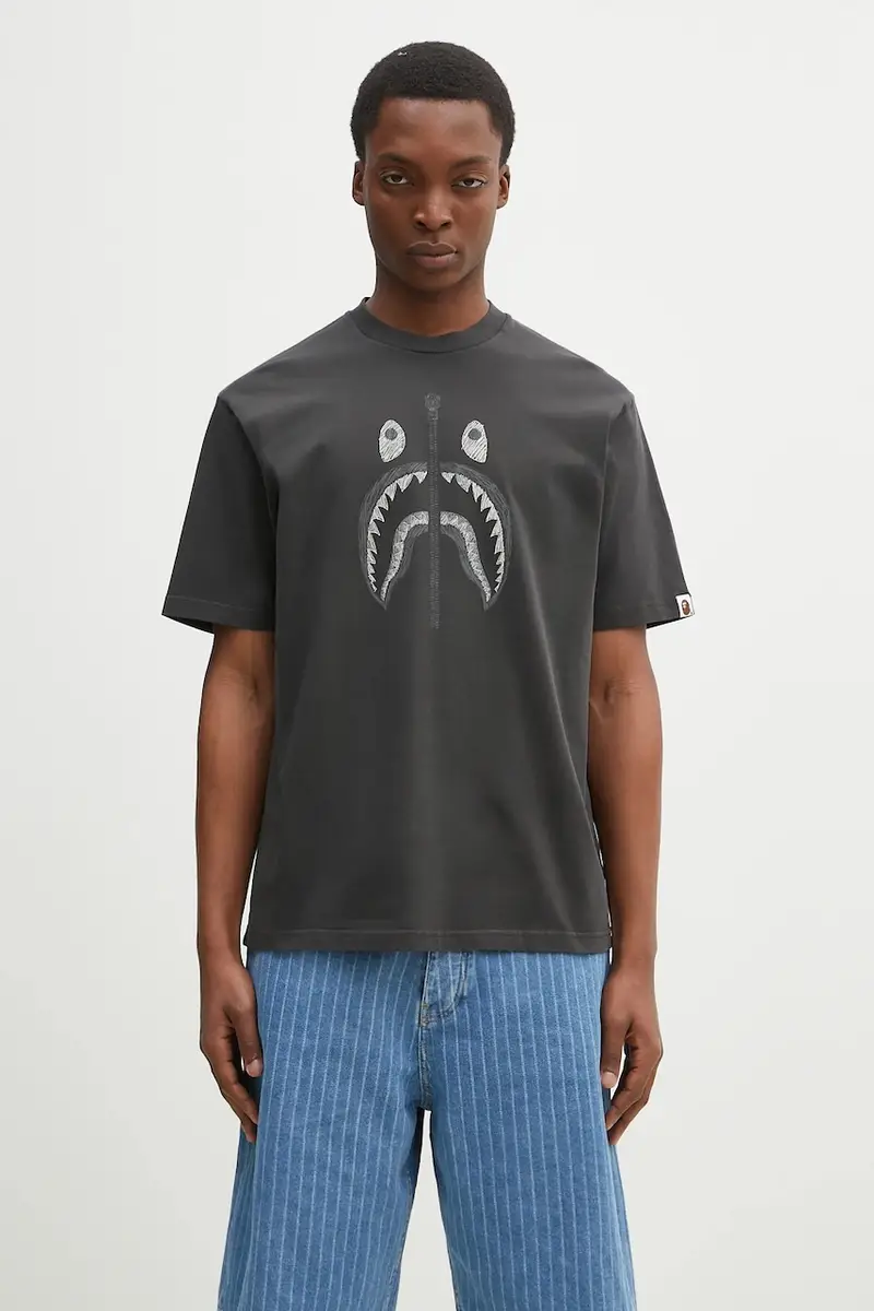 A Bathing Ape T-shirt Uomo Nero 2256425