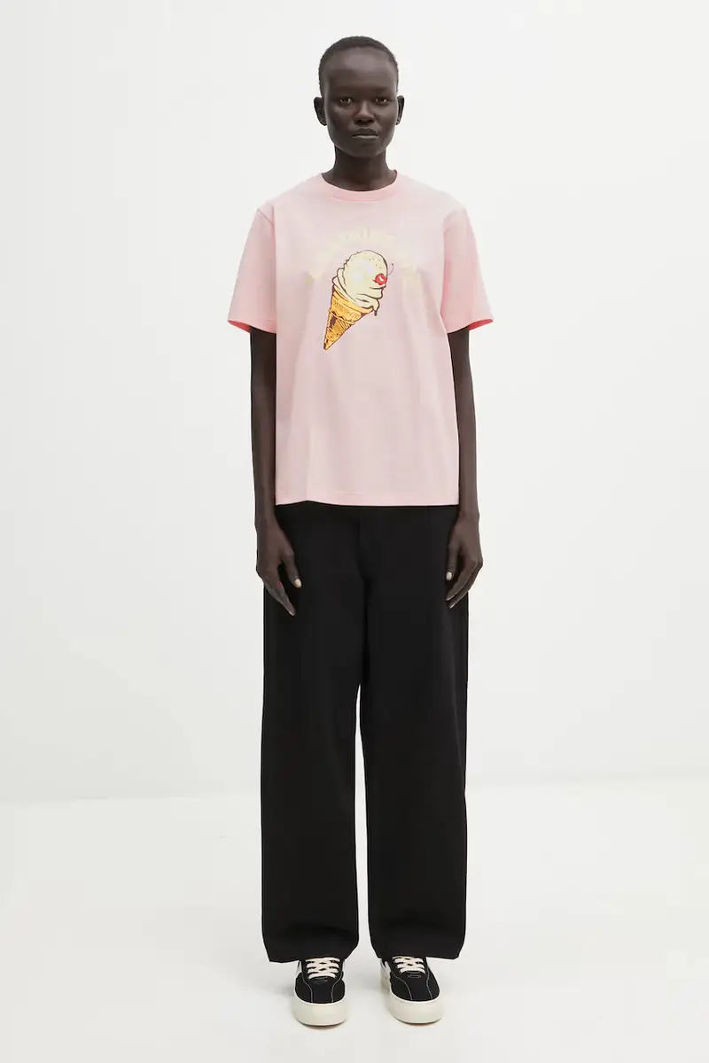 A Bathing Ape T-shirt Donna Rosa 3528239 miniatura 5