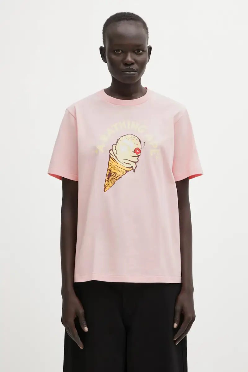 A Bathing Ape T-shirt Donna Rosa 3528239