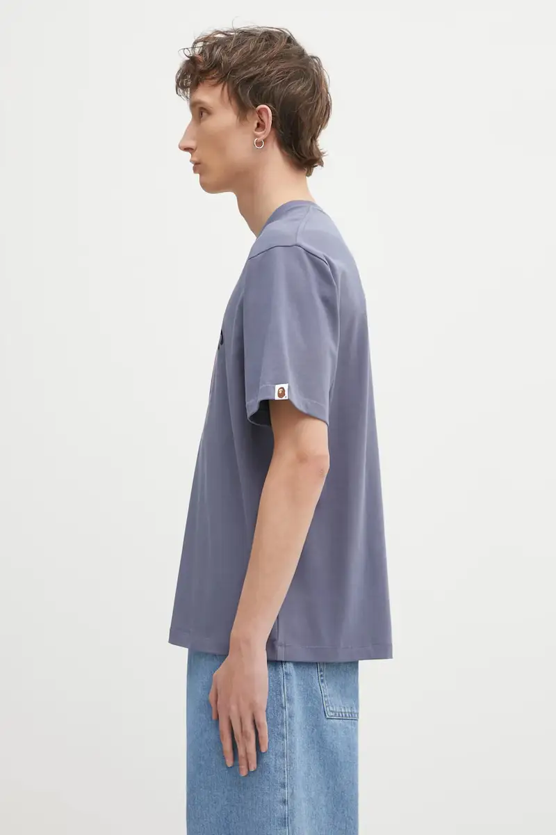 A Bathing Ape T-shirt Uomo Grigio 3798531 miniatura 2