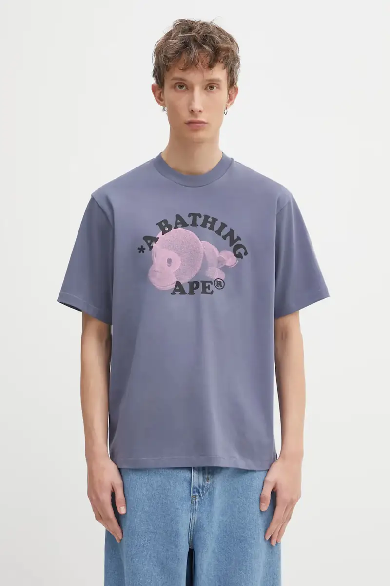A Bathing Ape T-shirt Uomo Grigio 3798531