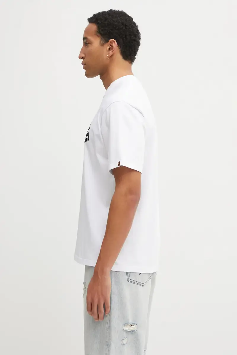 A Bathing Ape T-shirt Uomo Bianco 3798484 miniatura 2
