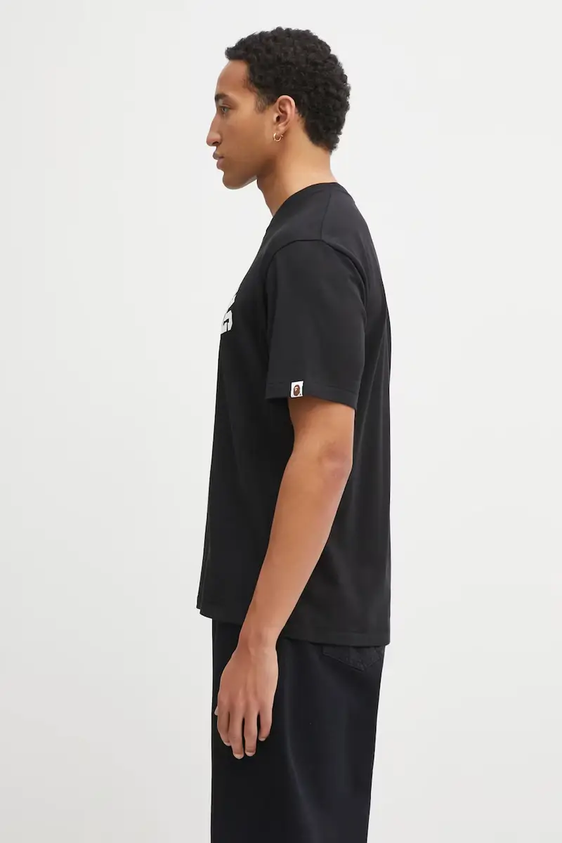 A Bathing Ape T-shirt Uomo Nero 3798649 miniatura 2