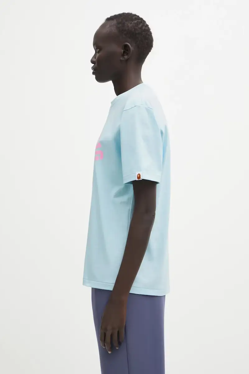 A Bathing Ape T-shirt Donna Blu 3527865 miniatura 2