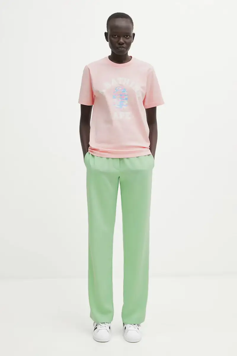 A Bathing Ape T-shirt Donna Rosa 3528236 miniatura 4