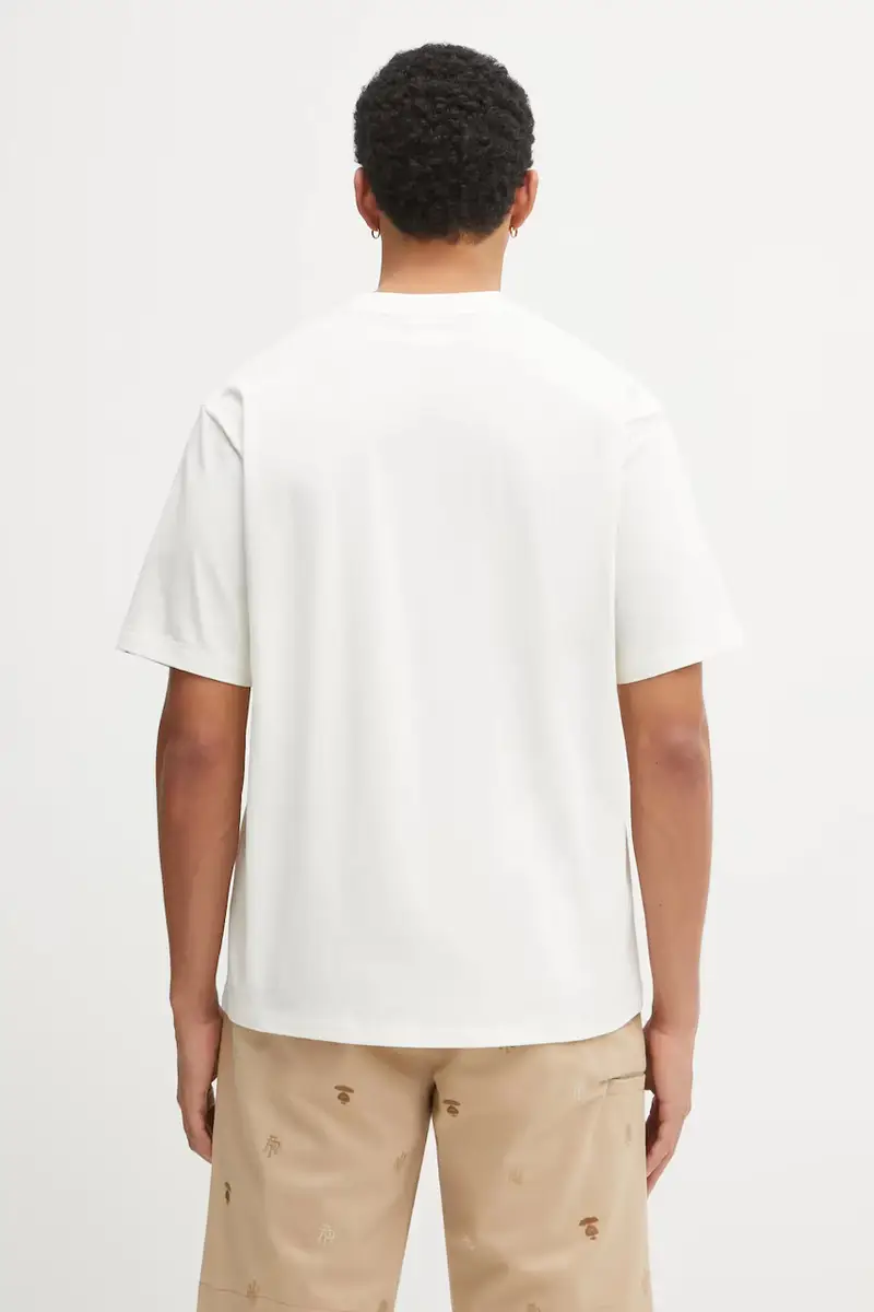 A Bathing Ape T-shirt Uomo Beige 3798473 miniatura 3