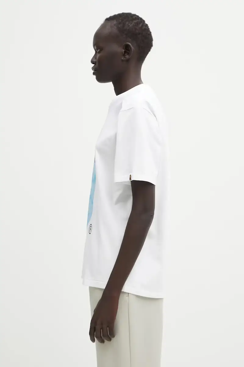 A Bathing Ape T-shirt Donna Bianco 3527836 miniatura 2