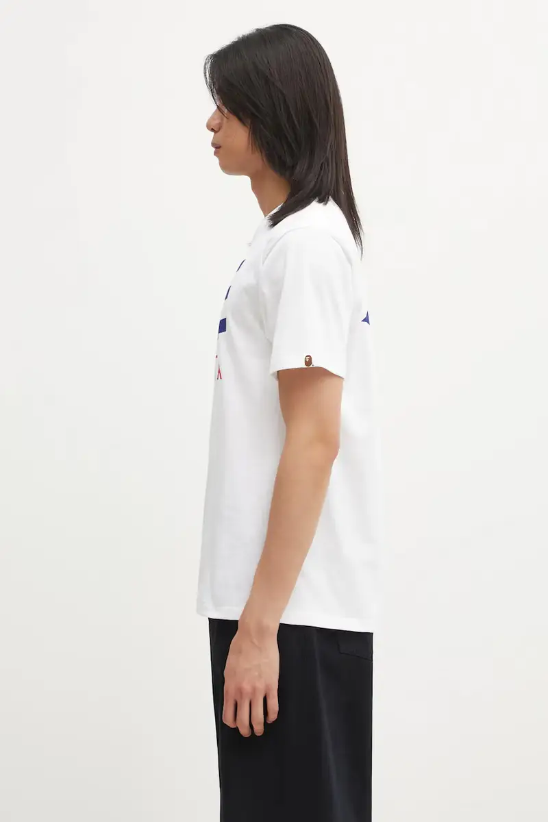 A Bathing Ape T-shirt Uomo Bianco 3570480 miniatura 2