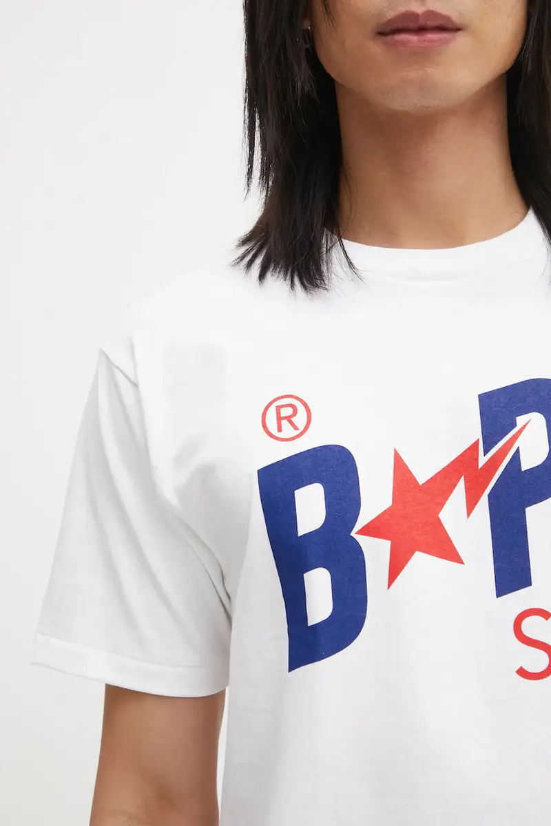 A Bathing Ape T-shirt Uomo Bianco 3570480 miniatura 4