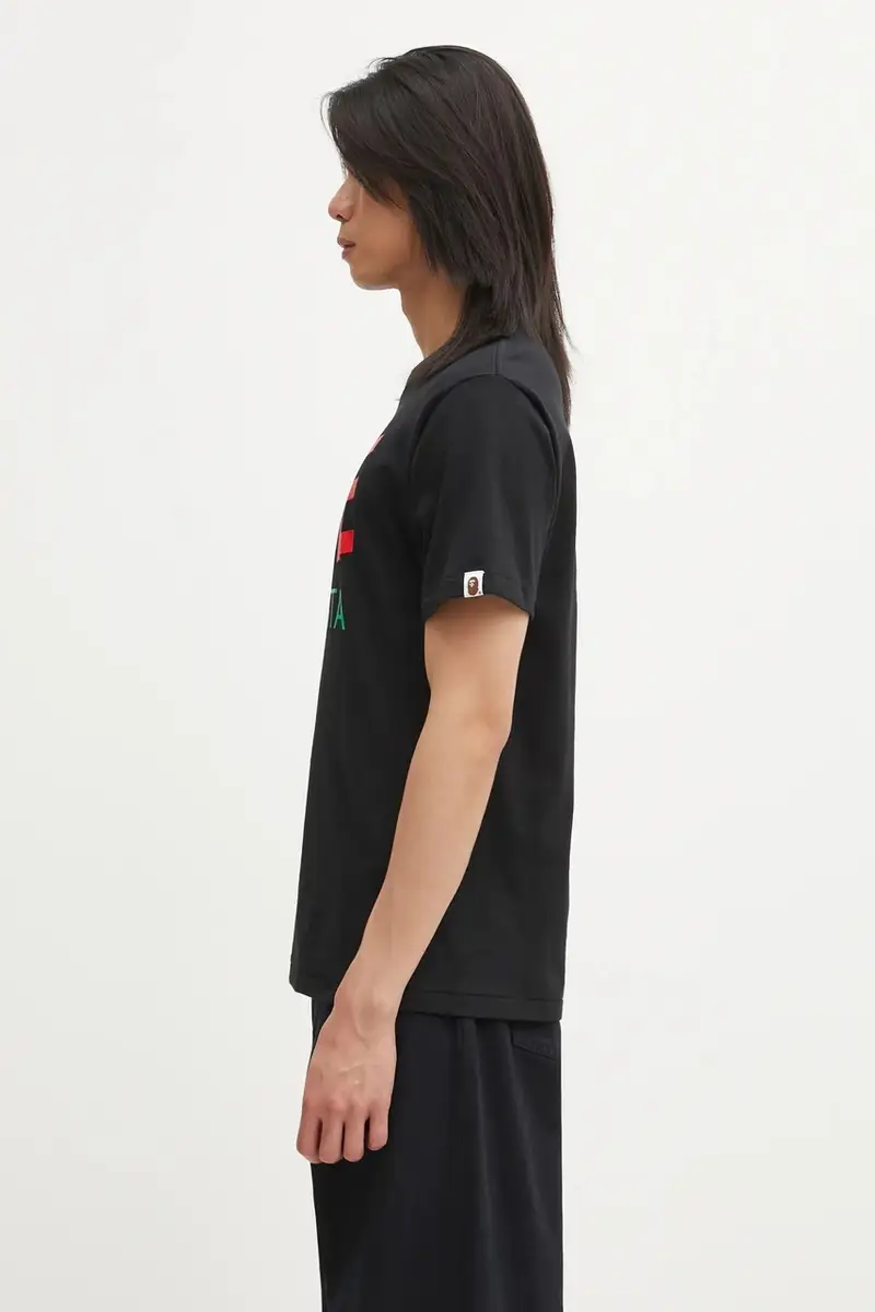A Bathing Ape T-shirt Uomo Nero 3570511 miniatura 2