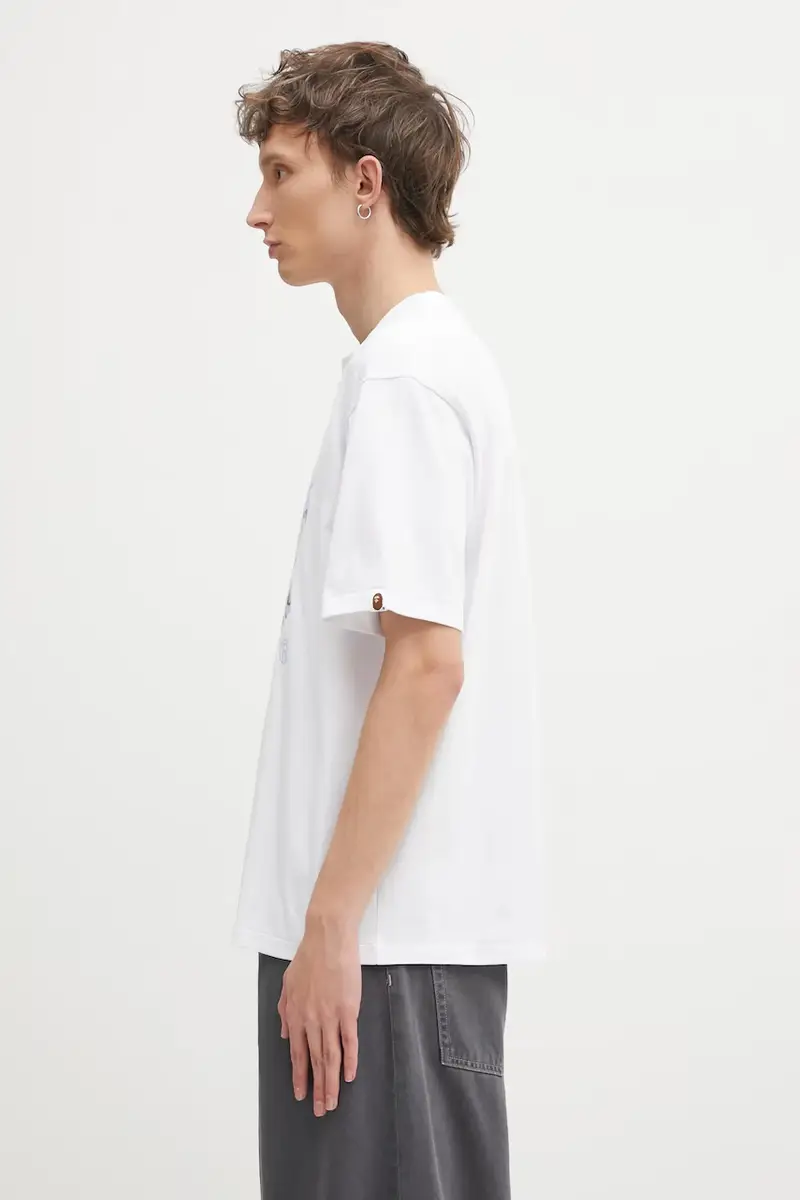 A Bathing Ape T-shirt Uomo Bianco 3798475 miniatura 2