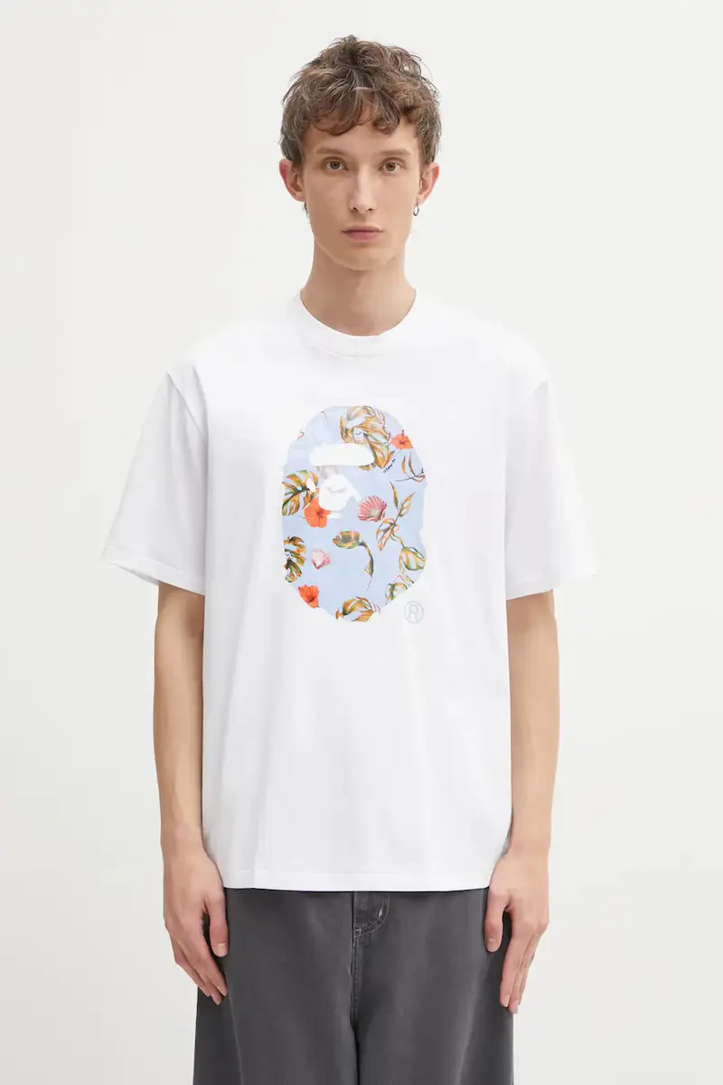 A Bathing Ape T-shirt Uomo Bianco 3798475