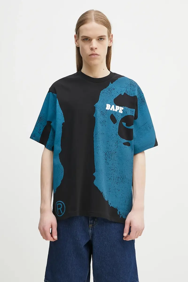 A Bathing Ape T-shirt Uomo Nero 2256259