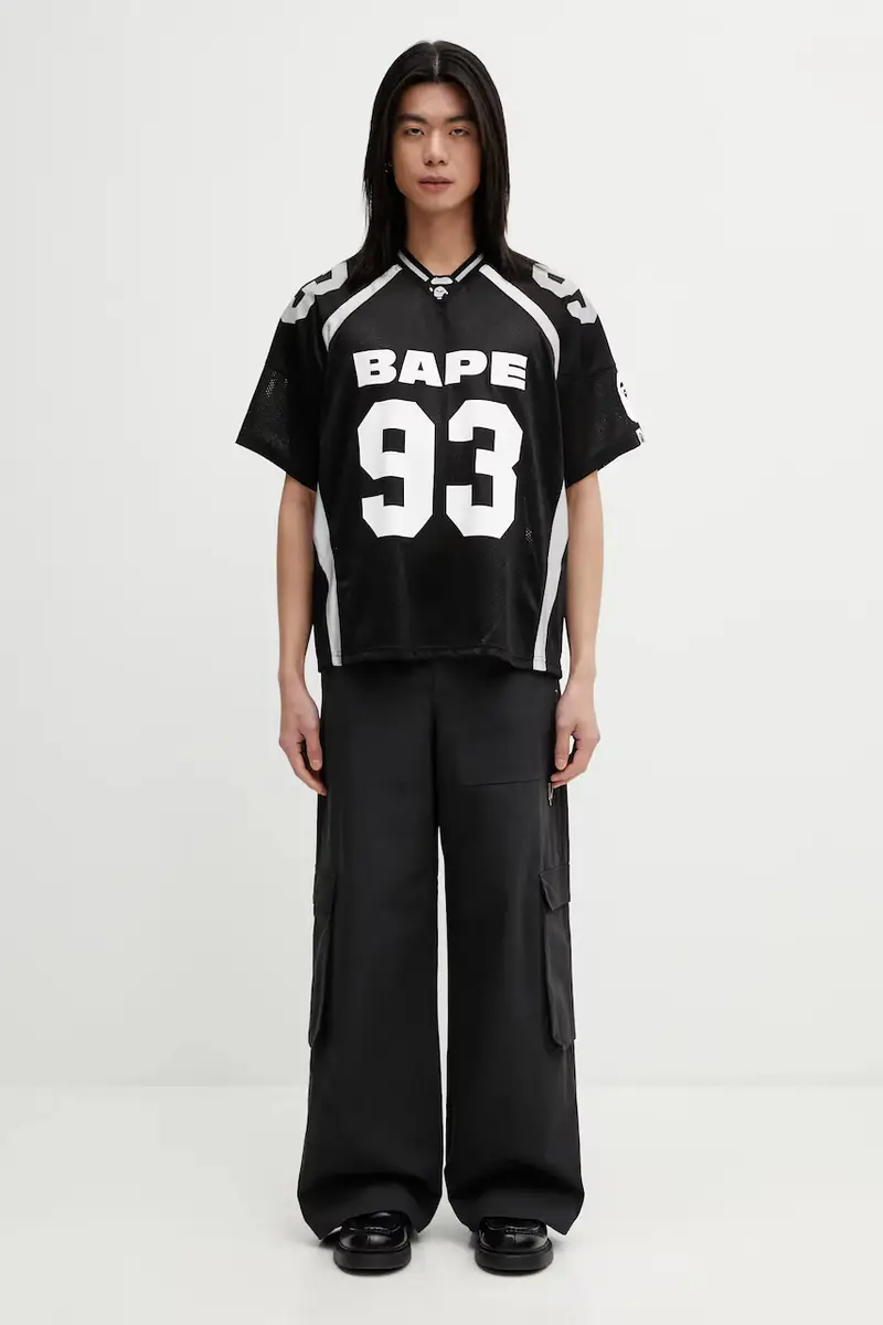 A Bathing Ape T-shirt Nero 4151071 miniatura 5