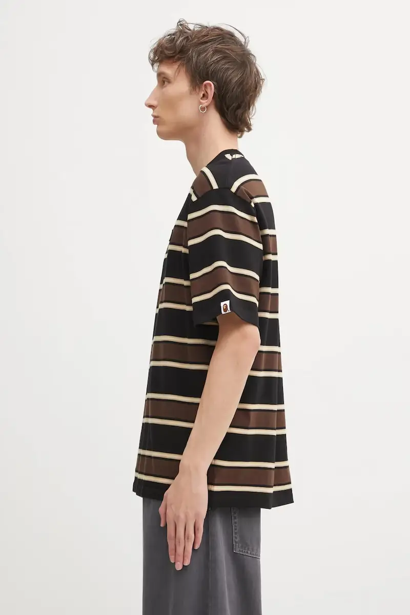 A Bathing Ape T-shirt Uomo Nero 3798630 miniatura 2