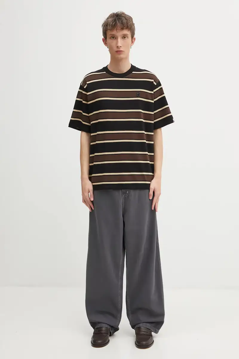 A Bathing Ape T-shirt Uomo Nero 3798630 miniatura 5