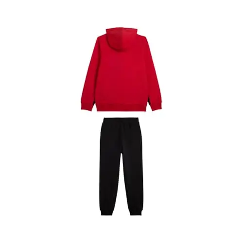 A.C. Milan Kit Felpa con Cappuccio e Pantaloni Bambino Set 2 Pezzi con Logo Puma, Prodotto Ufficiale, Rosso, 8 Anni miniatura 2