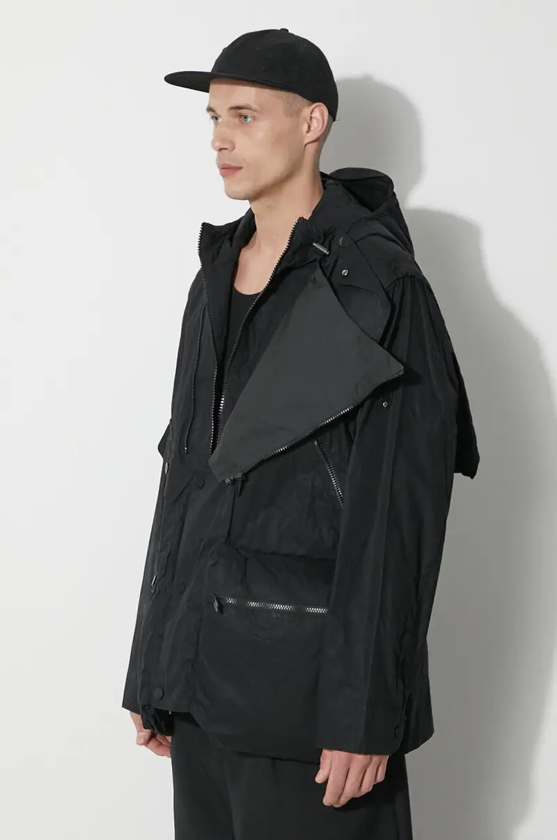 giacca in cotone Cargo Storm Jacket colore nero ACWMO254