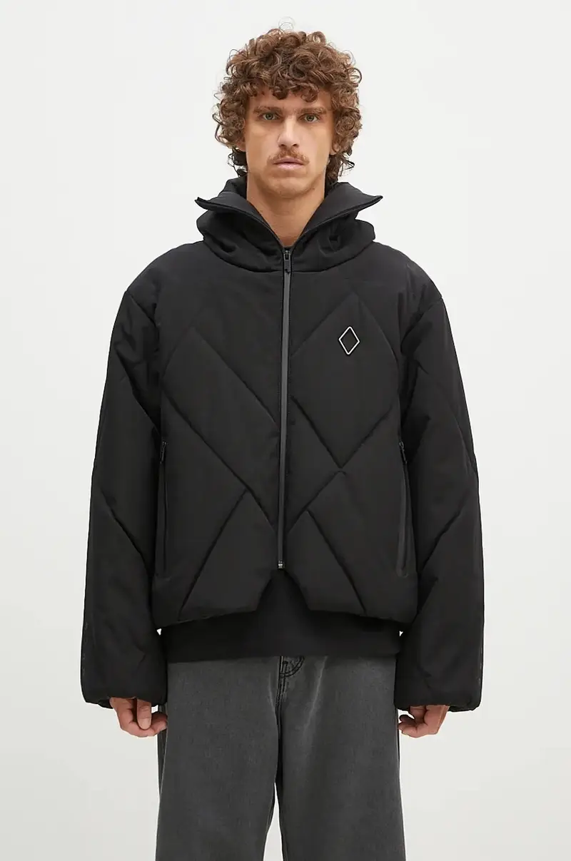 giacca Shiro Hooded Puffer Jacket uomo colore nero ACWMO261