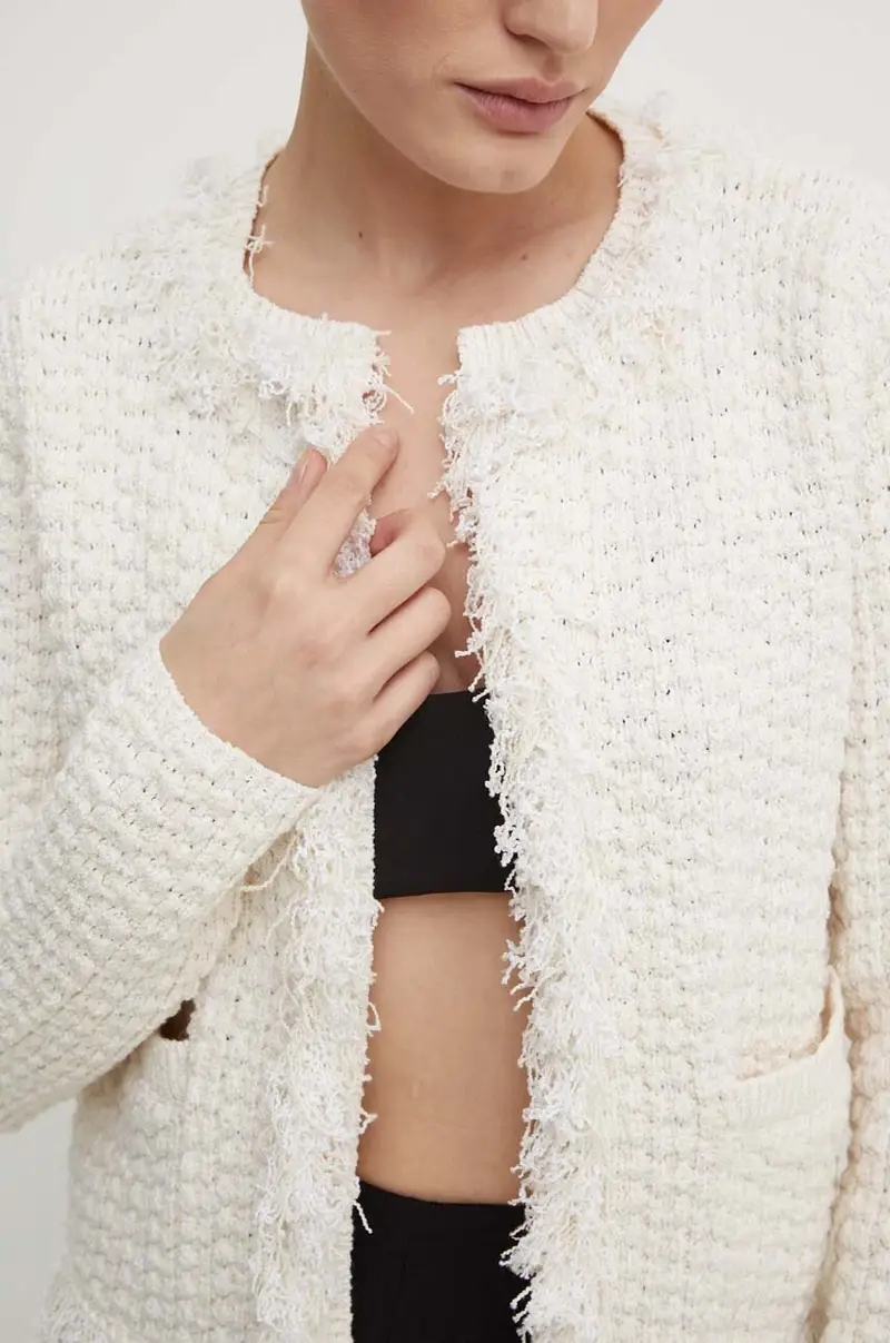 A.L.C Cardigan Donna Beige 3568995 miniatura 4