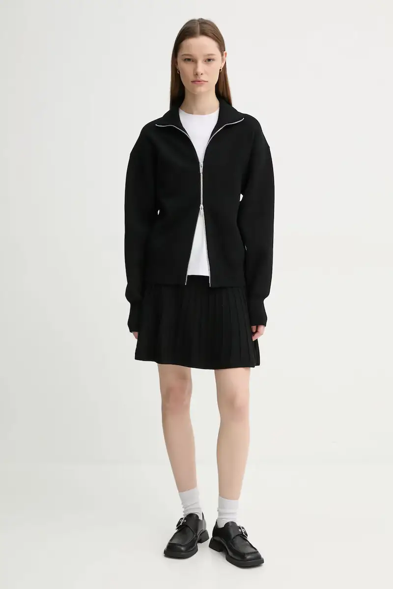 A.L.C Cardigan Donna Nero 3627008 miniatura 2