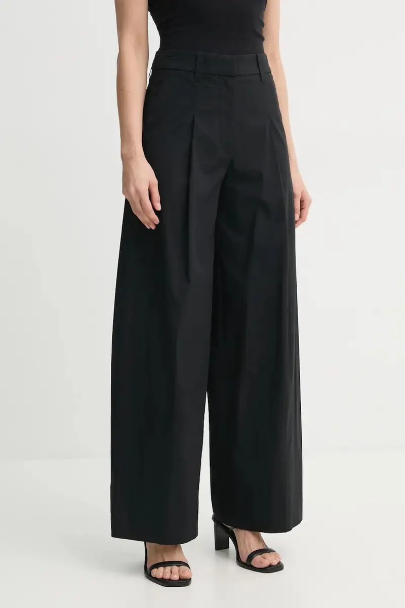 . pantaloni donna colore nero 2PANT01134