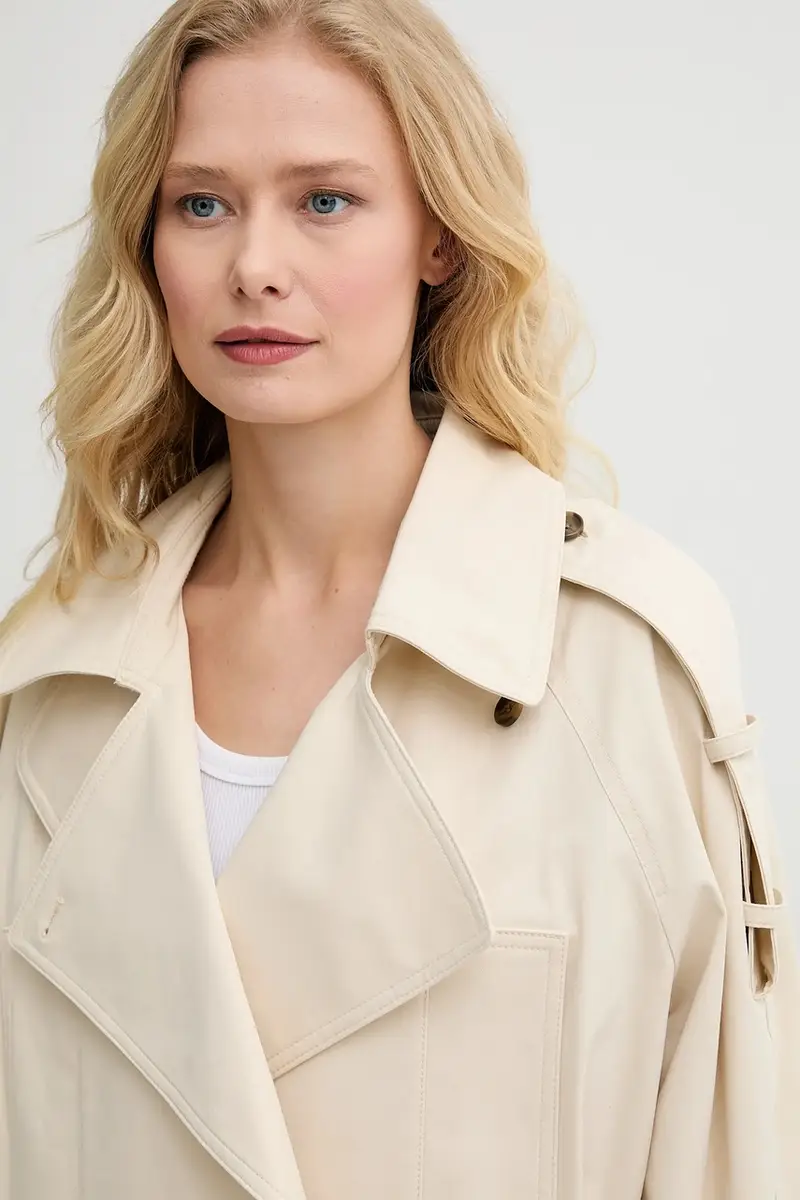 A.L.C Trench Donna Beige 3570107 miniatura 5