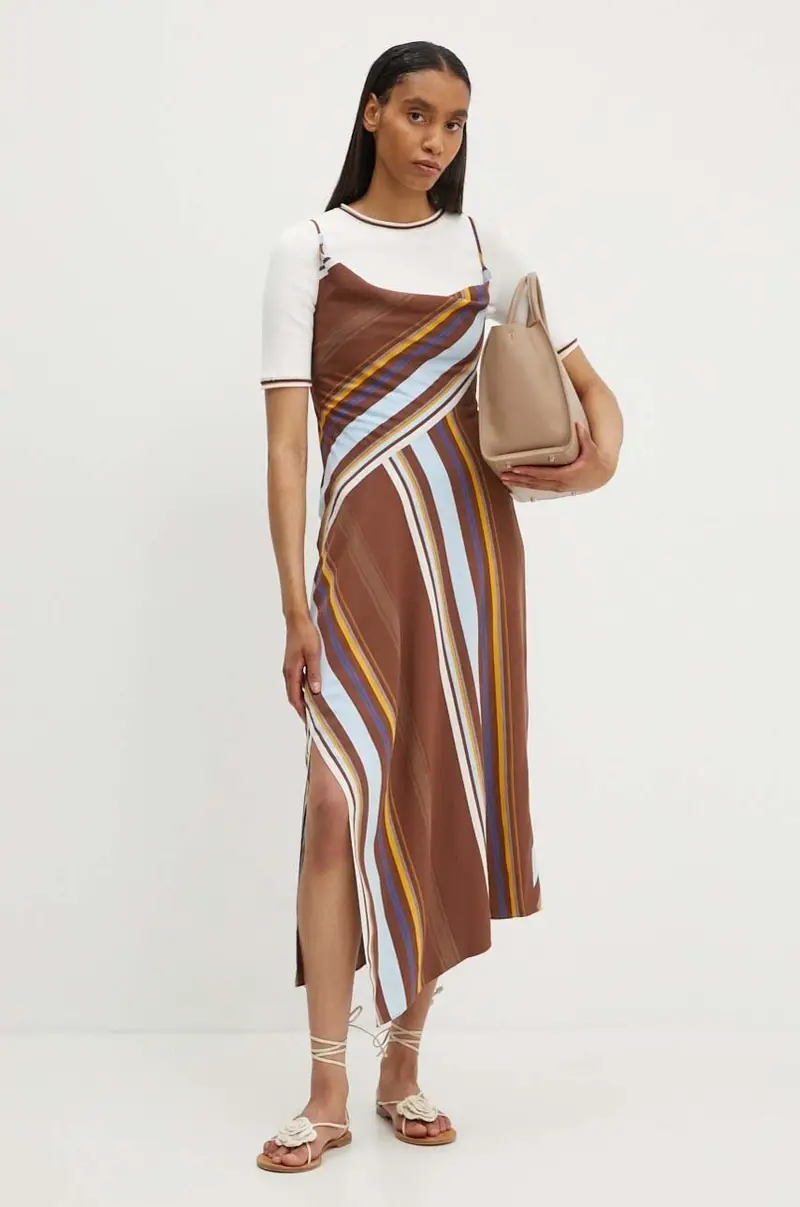 . vestito Lauren colore marrone 6DRES02381