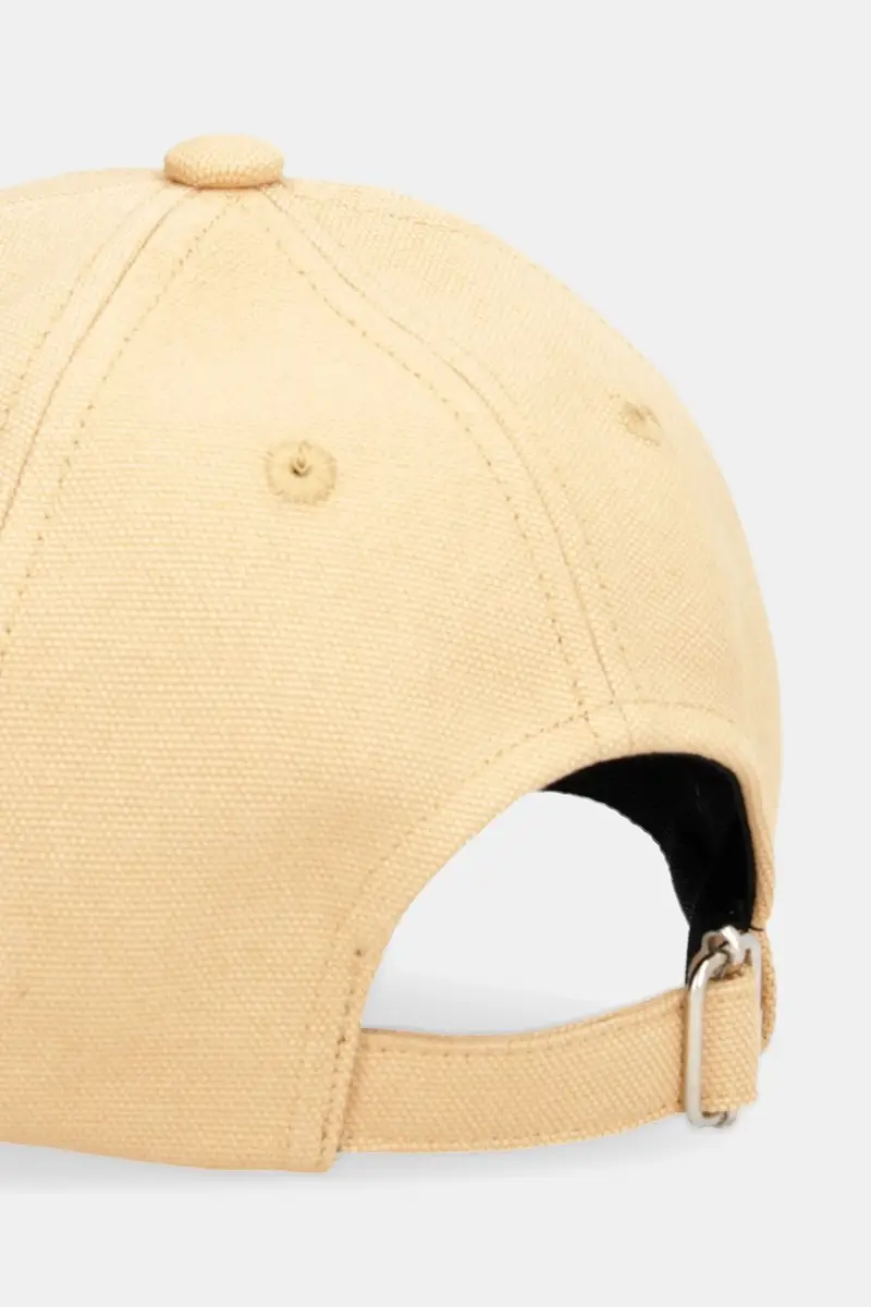 berretto da baseball in cotone A.P.C. x MARC JACOBS colore marrone COHKM.M24173 miniatura 3