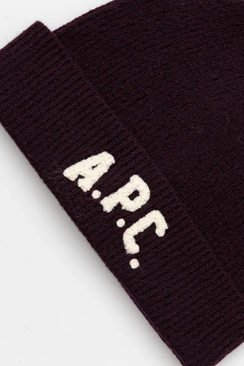 berretto in lana bonnet axel colore violetto WVBDK.M25111 miniatura 3