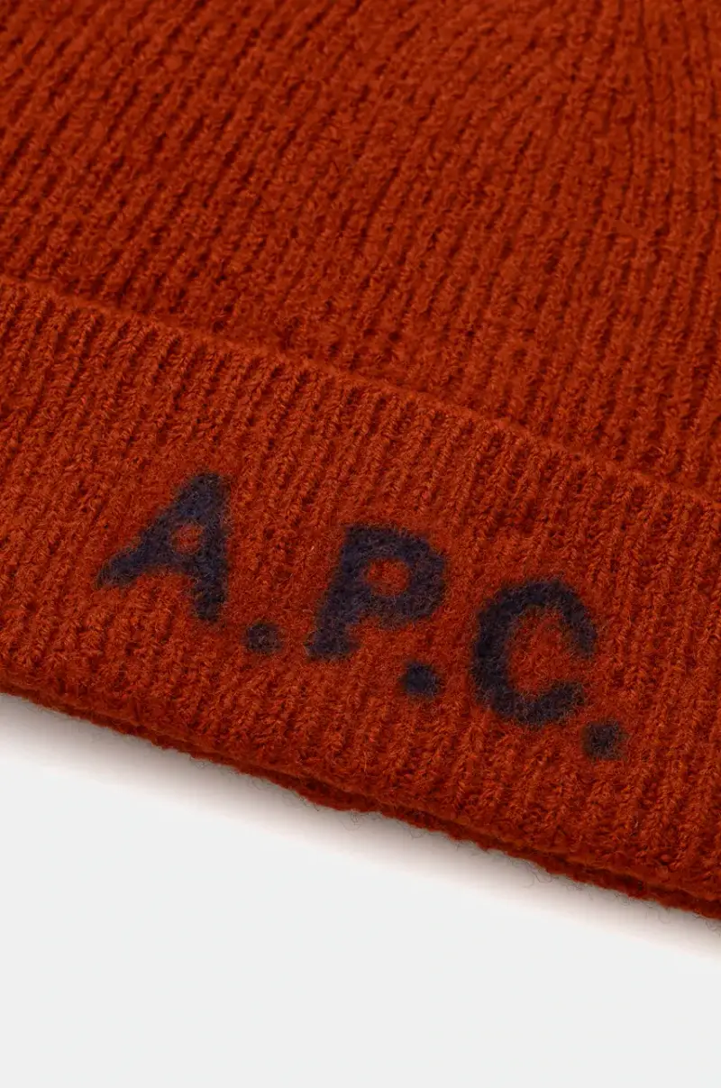 berretto in lana bonnet harry colore marrone WVBDK.M25085 Arancione miniatura 3
