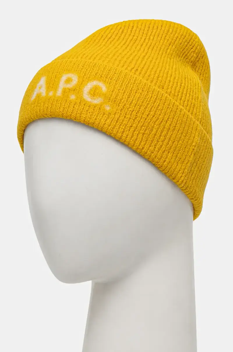 berretto in lana bonnet harry Giallo miniatura 2