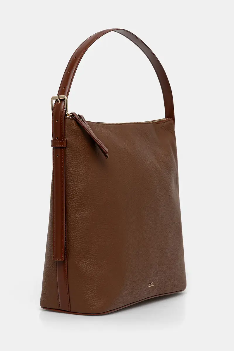 A.P.C. Borsa a mano Marrone 4192036 miniatura 2