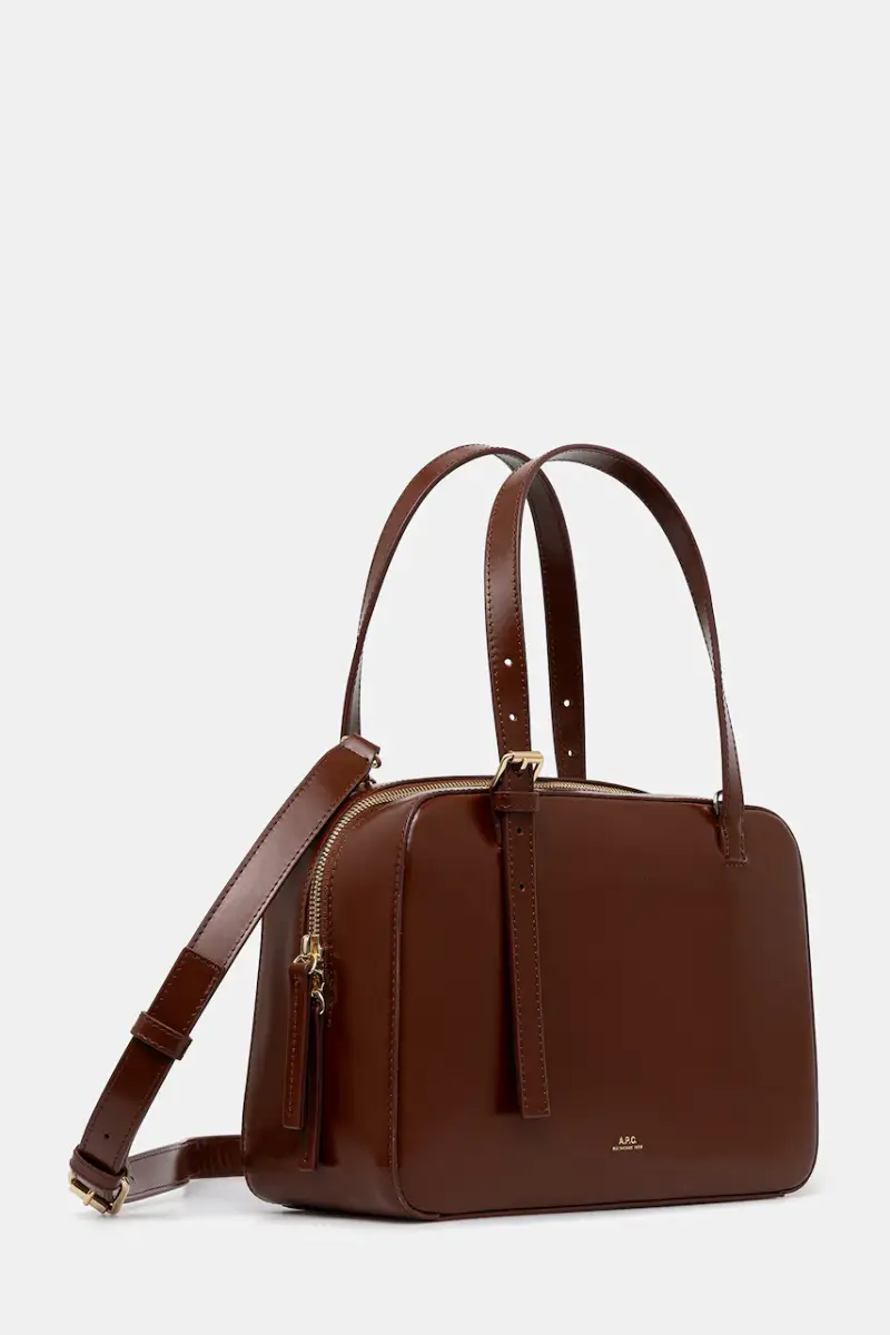 A.P.C. Borsa a mano Marrone 3138555 miniatura 2