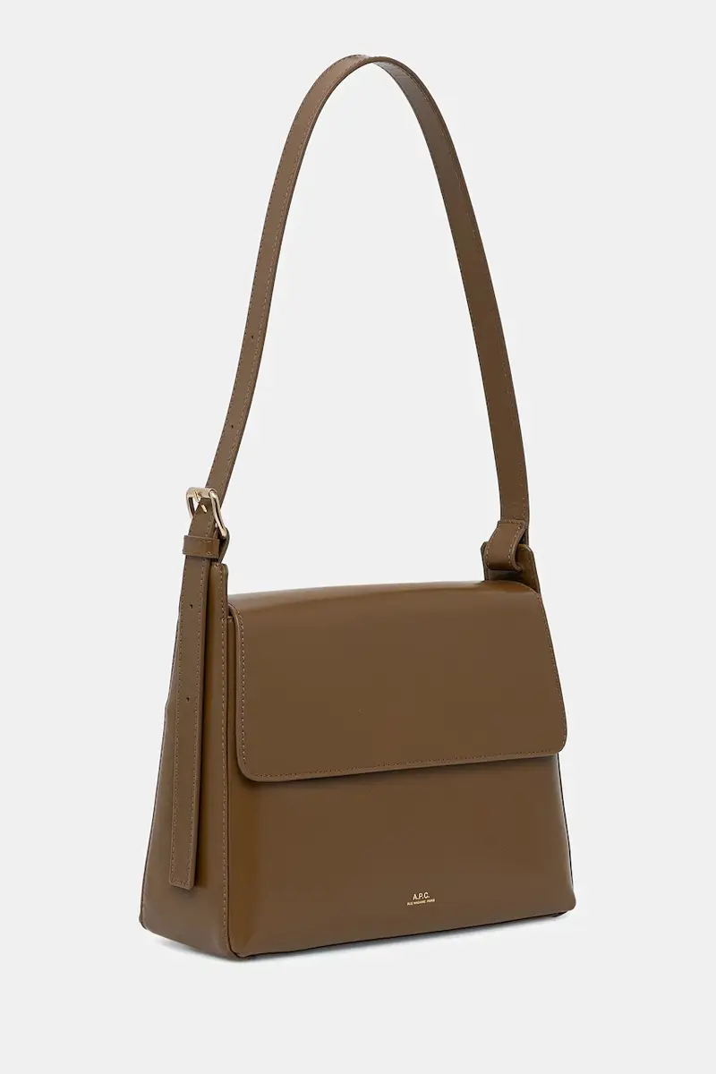 A.P.C. Borsa a mano Marrone 3138119 miniatura 2