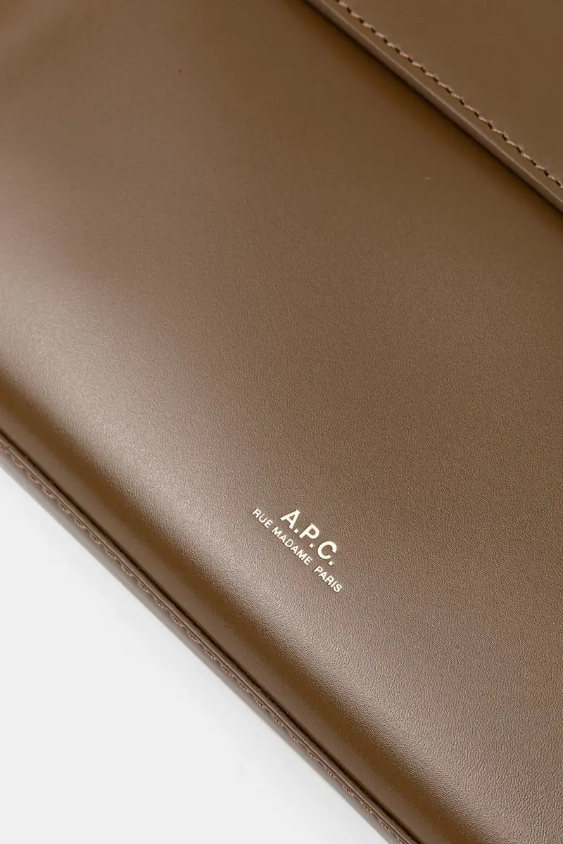 A.P.C. Borsa a mano Marrone 3138119 miniatura 4