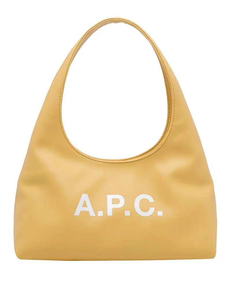 Borsa a tracolla Baby Ninon color burro Giallo