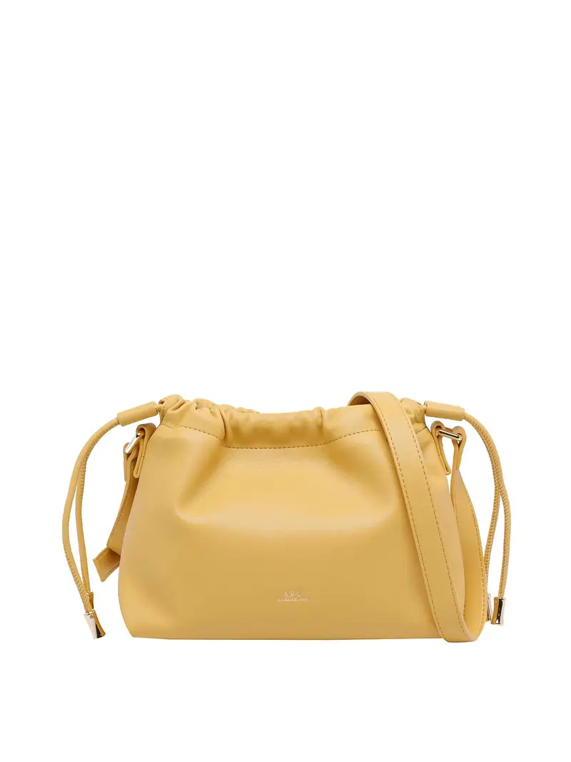 Borsa a tracolla Sac Ninon color burro Giallo