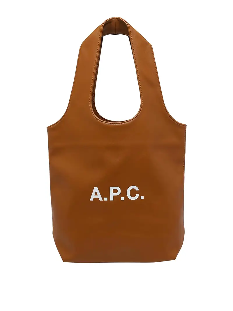 Borsa tote piccola Ninon Marrone