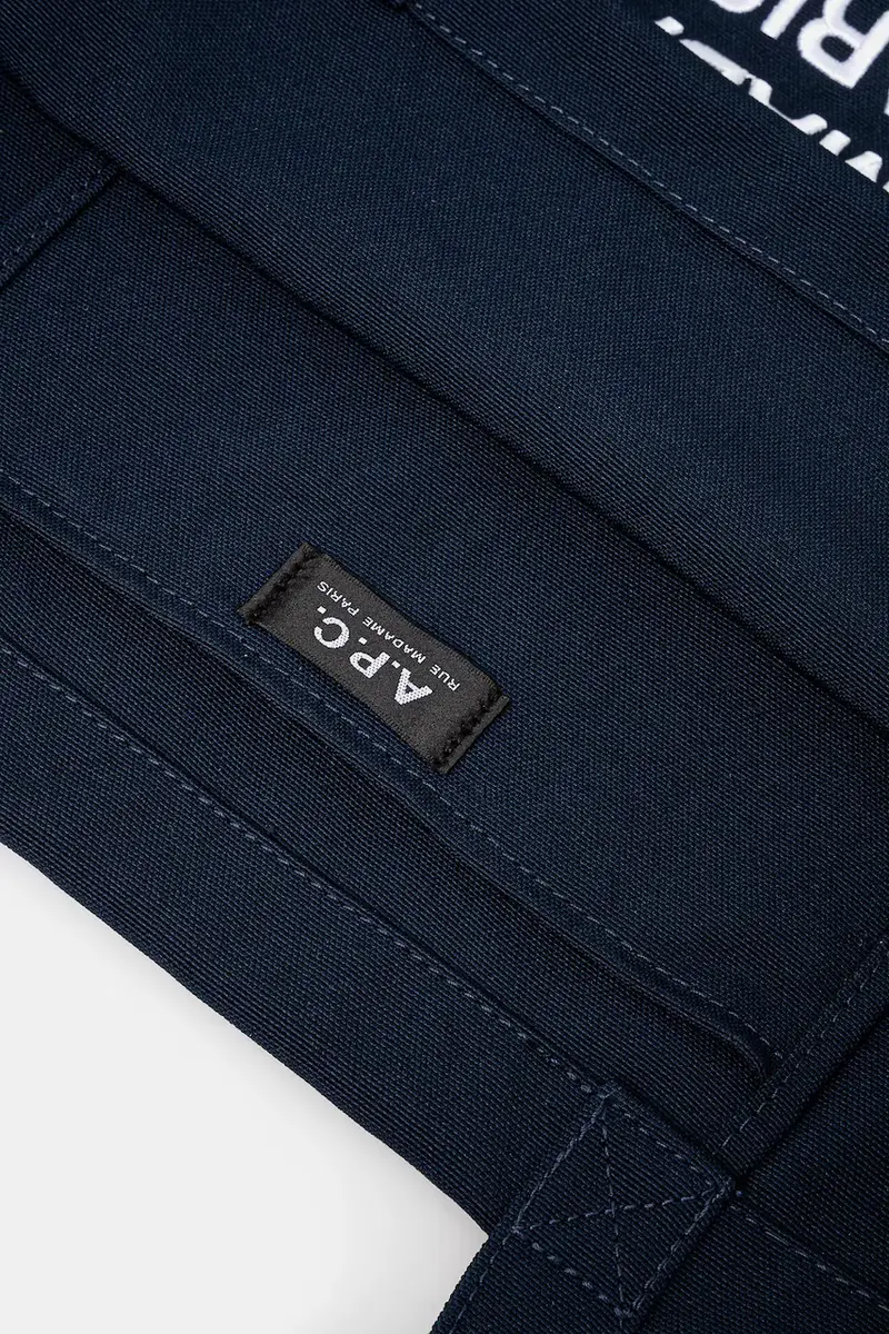 borsetta Shopping Diane Rue Madame Blu navy miniatura 5