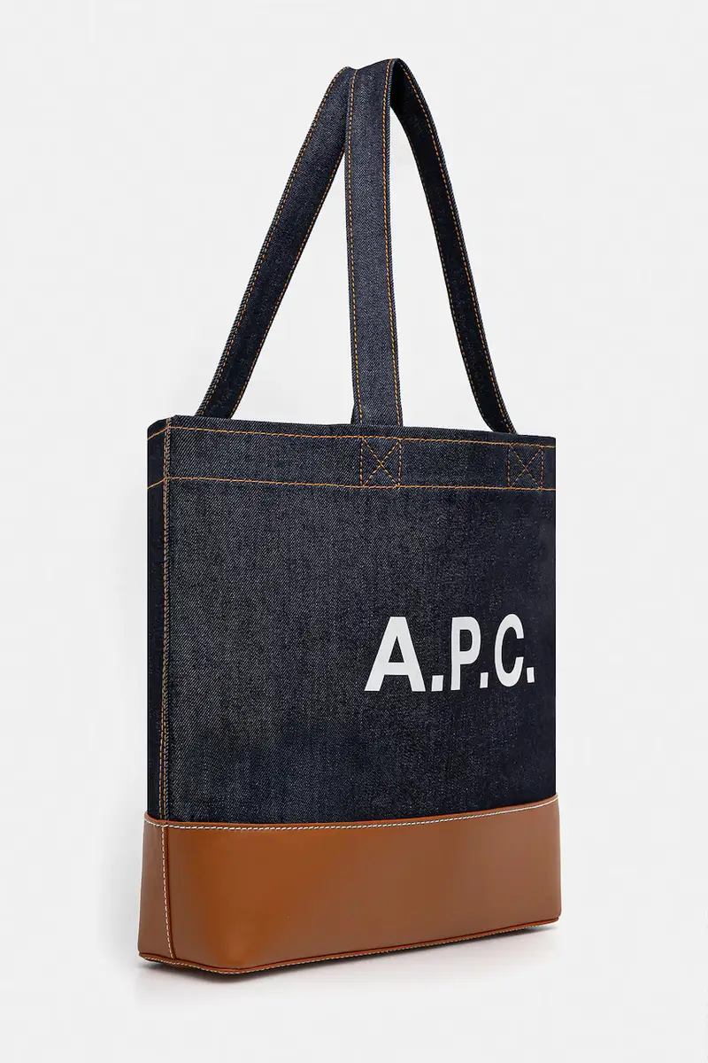 borsetta Tote Axel E W Blu navy miniatura 2